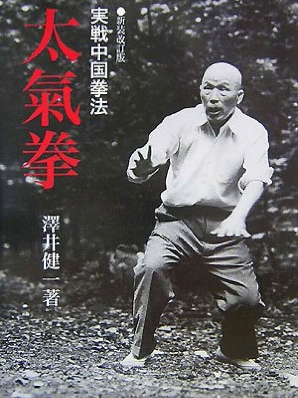 Sawai Sensei on the Taikiken bookcover in Japanese.